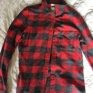 Slim fit flannel